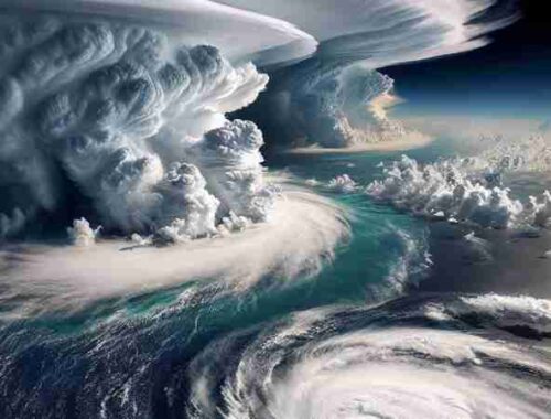 Two Tropical Systems Potentially Developing in Atlantic and Gulf of Mexico This Week, Concept art for illustrative purpose, tags: tropische im atlantik und golf von - Monok