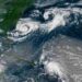 Tropical Storm Chris, Beryl's Remnants, and More Saharan Dust over the Atlantic ., tags: hurrikan die - CC BY-SA